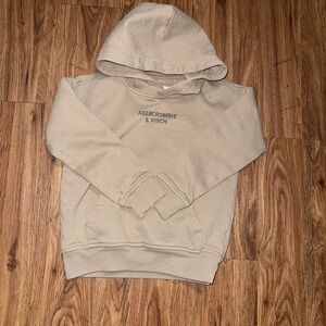 Abercrombie & Fitch Kids Beige Hoodie🫎